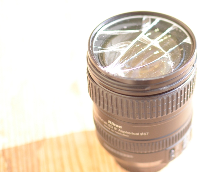 how to remove a broken uv filter