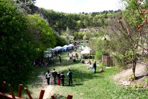 Zoom in Pálvölgyi cave area