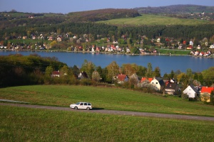 Zoom in Orfű lake