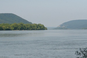 Zoom in Danube bend